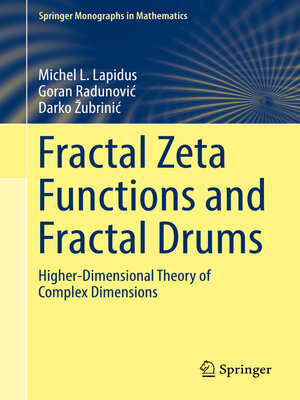 cover image of Fractal Zeta Functions and Fractal Drums